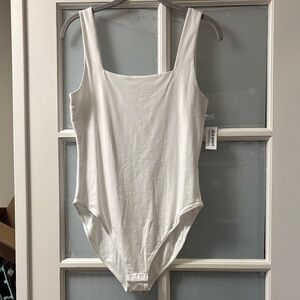 NWT Old Navy Classic White Women’s Bodysuit